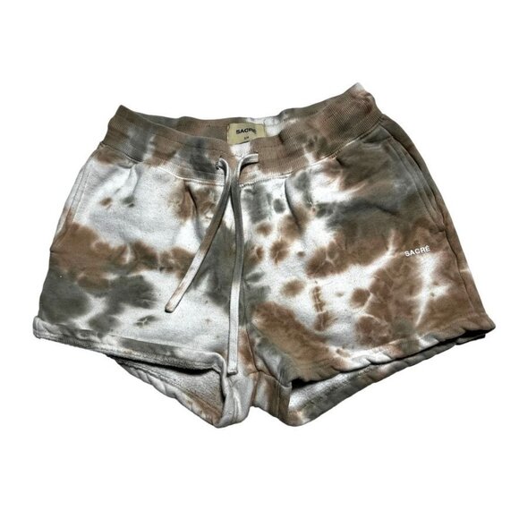 Sacre Tie-Dye Shorts Size Small - Picture 1 of 6
